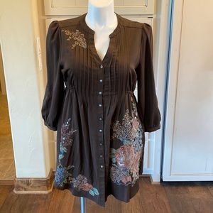 High end Western sequin-embellished dress